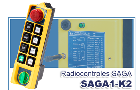Radiocontrol SAGA1-K2