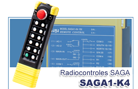 Radiocontrol SAGA1-K4