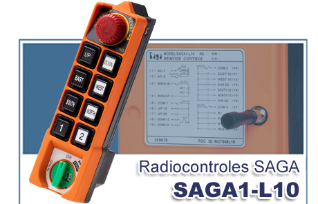 Radiocontrol SAGA1-L10