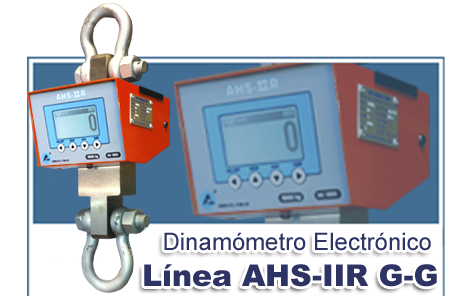 Dinamómetro Electrónico AHS-IIR G-G