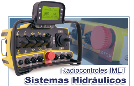 Radiocontroles IMET Sistemas Hidráulicos