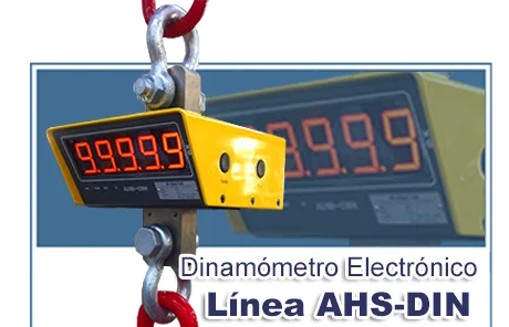 Dinamómetro electrónico AHS-DIN