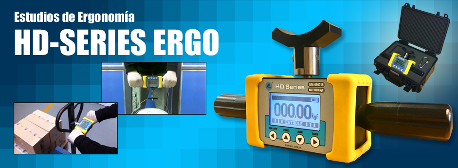 Dinamómetro Electrónico HD-SERIES ERGO Estudios Ergonómicos