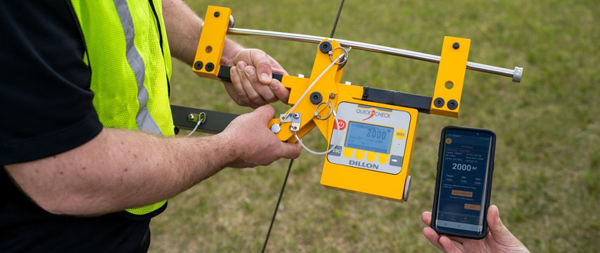 Quick Check-T equipo Dillon en uso